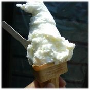 桃のジェラード