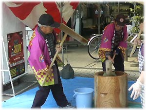 餅つき